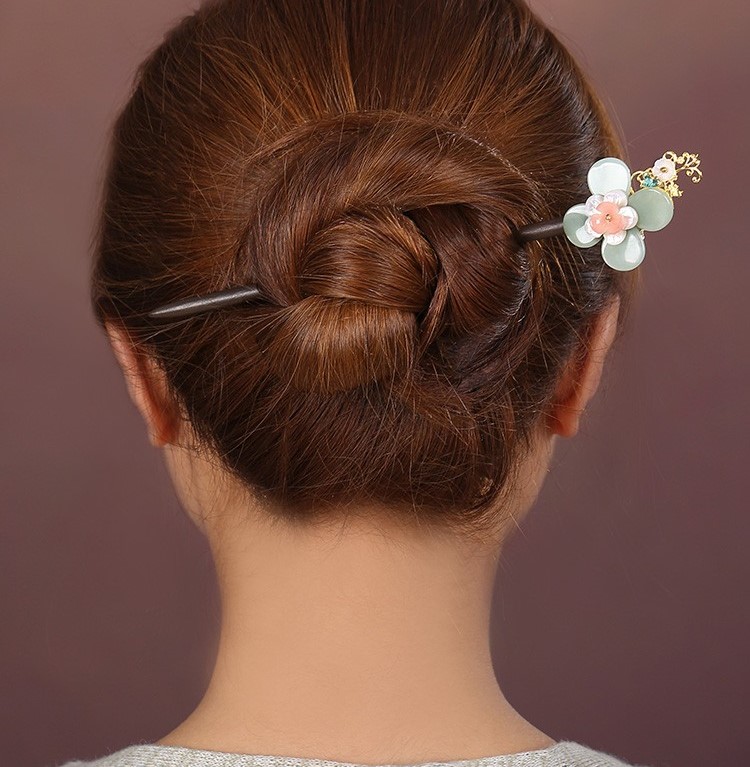 綰如兮發(fā)簪宮廷步搖，古典氣質(zhì)簪子頭飾