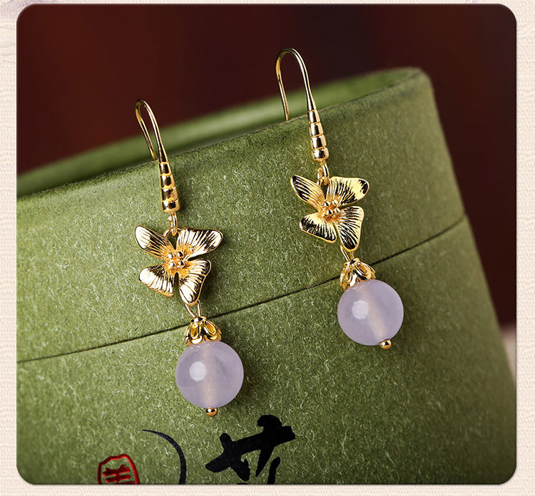 時(shí)尚婉約耳環(huán)，復(fù)古優(yōu)雅氣質(zhì)耳環(huán)