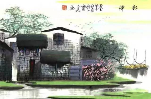 中國(guó)水墨畫：唯美詩(shī)意國(guó)畫山水