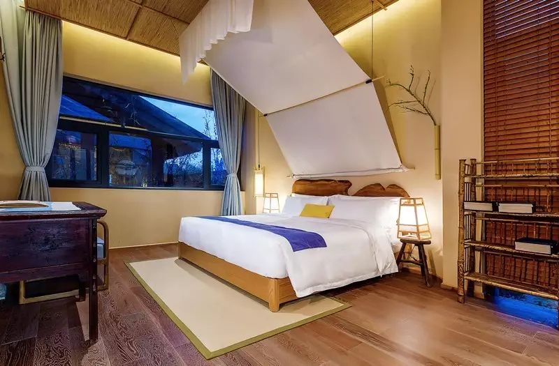 青城山·心越酒店，美的很自然沒有斧鑿的刻意