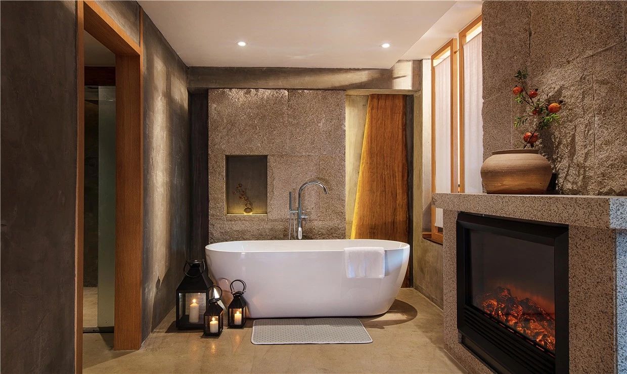 青城山·心越酒店，美的很自然沒有斧鑿的刻意