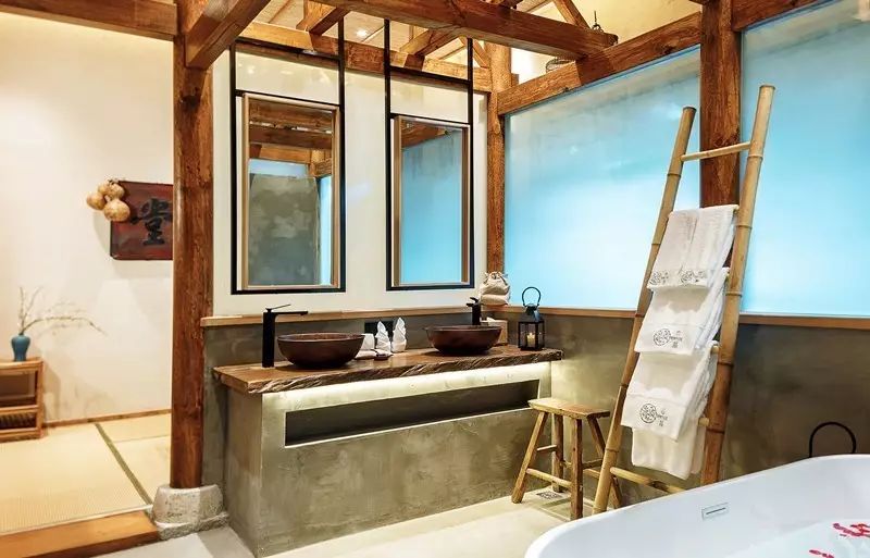 青城山·心越酒店，美的很自然沒有斧鑿的刻意