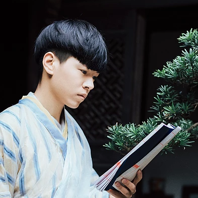 文藝書生男生頭像，唯美古風(fēng)真人頭像