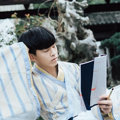 文藝書生男生頭像，唯美古風(fēng)真人頭像