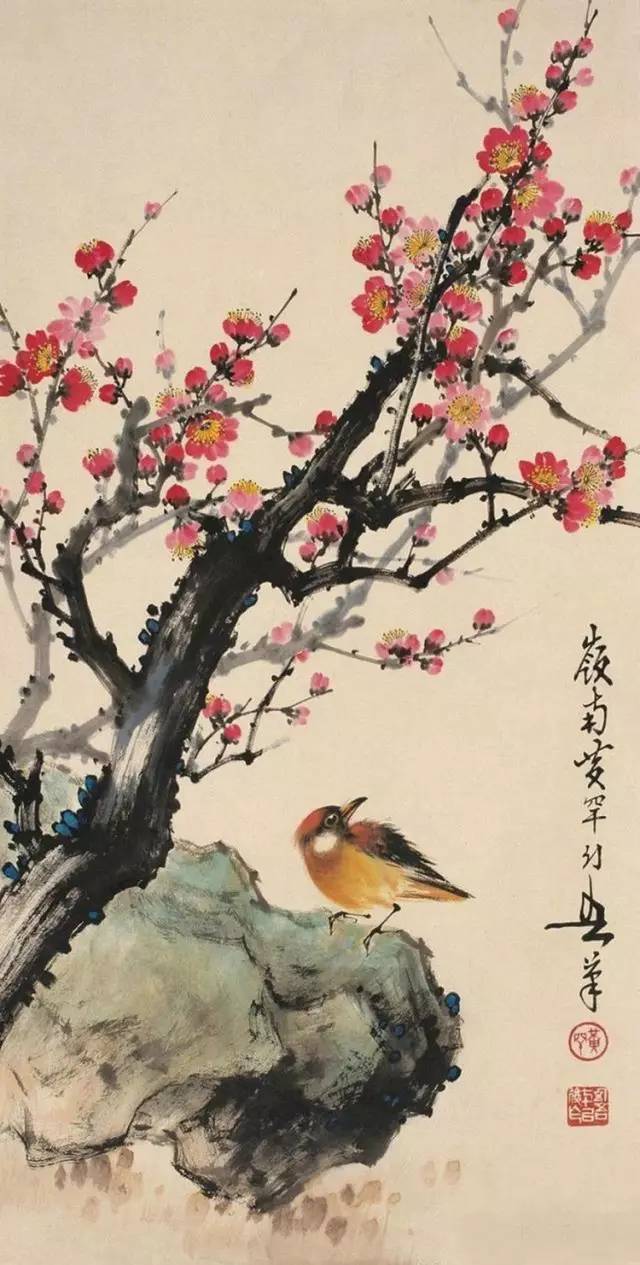 中國(guó)國(guó)畫(huà)藝術(shù)：絕美花鳥(niǎo)國(guó)畫(huà)圖片