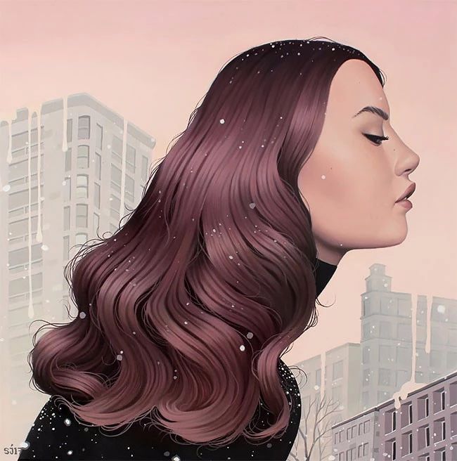 肖像插畫遇上植物花卉，碰撞出不一樣的火花！