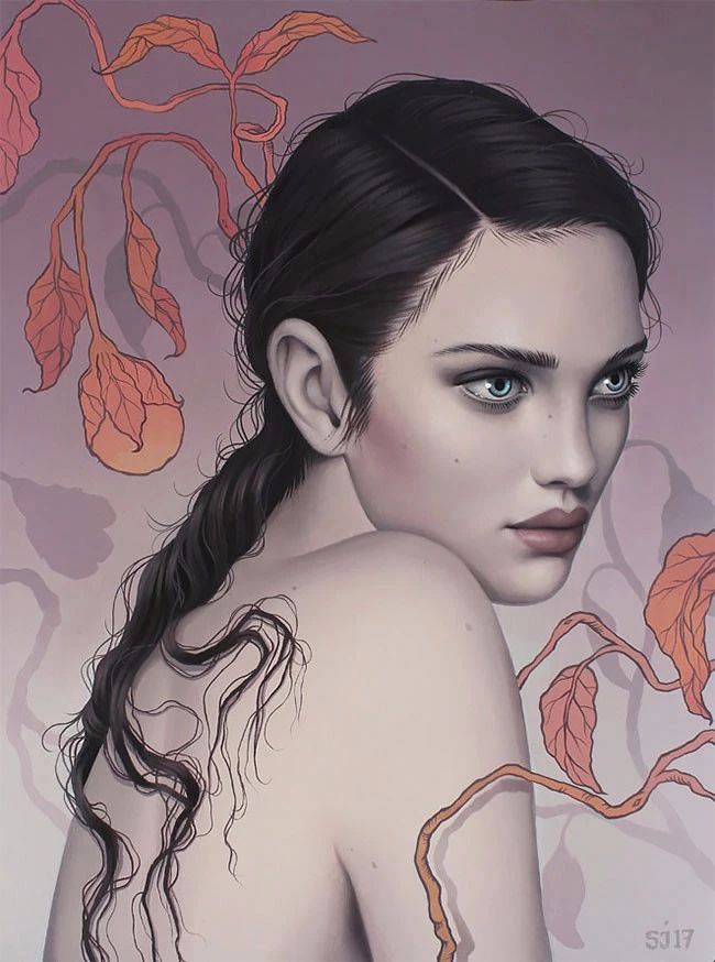 肖像插畫遇上植物花卉，碰撞出不一樣的火花！