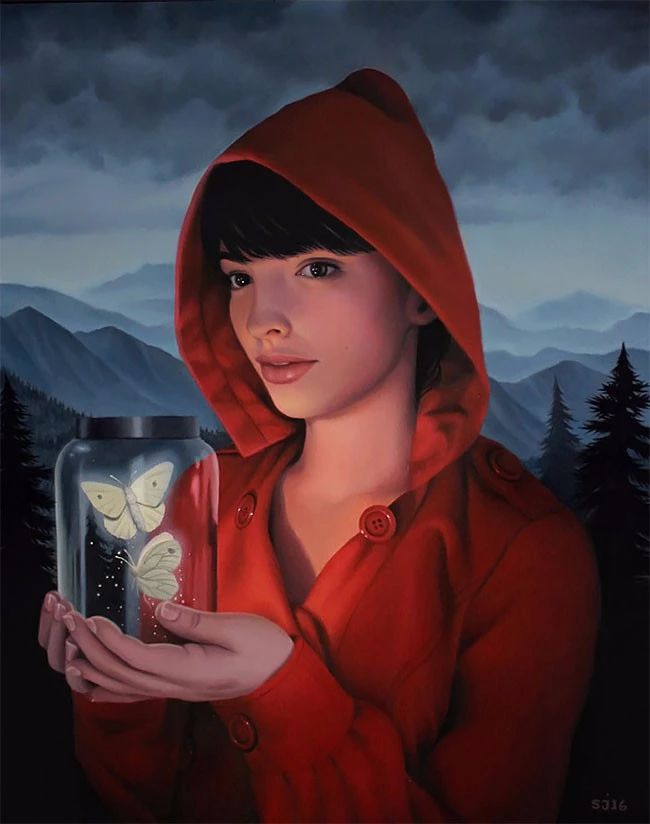 肖像插畫遇上植物花卉，碰撞出不一樣的火花！