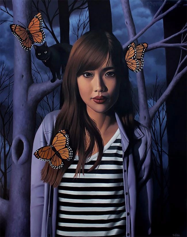 肖像插畫遇上植物花卉，碰撞出不一樣的火花！