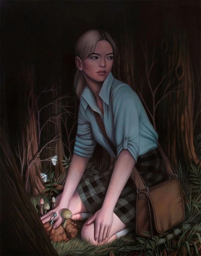 肖像插畫遇上植物花卉，碰撞出不一樣的火花！