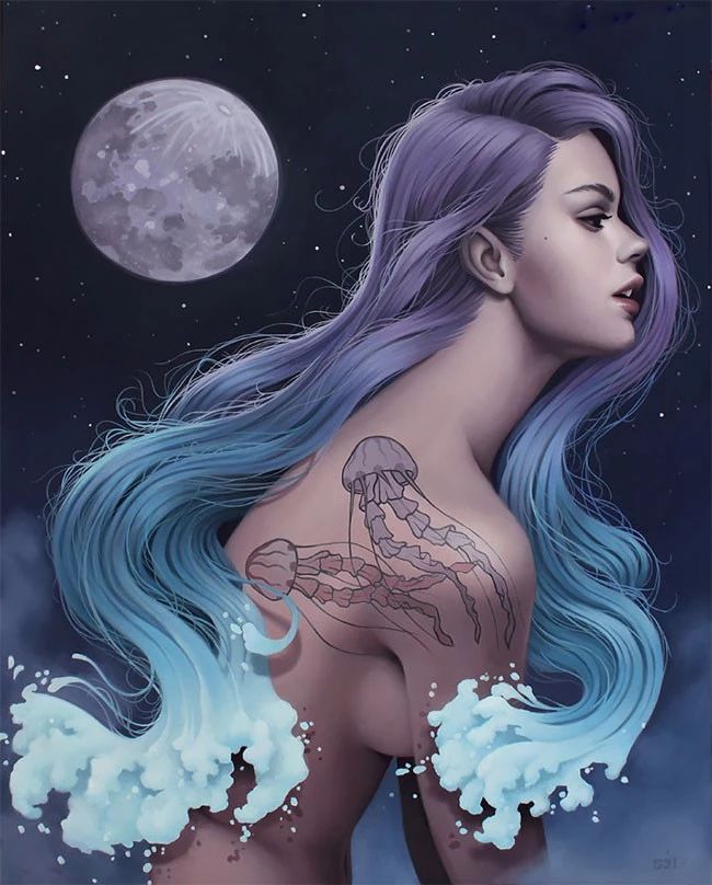 肖像插畫遇上植物花卉，碰撞出不一樣的火花！