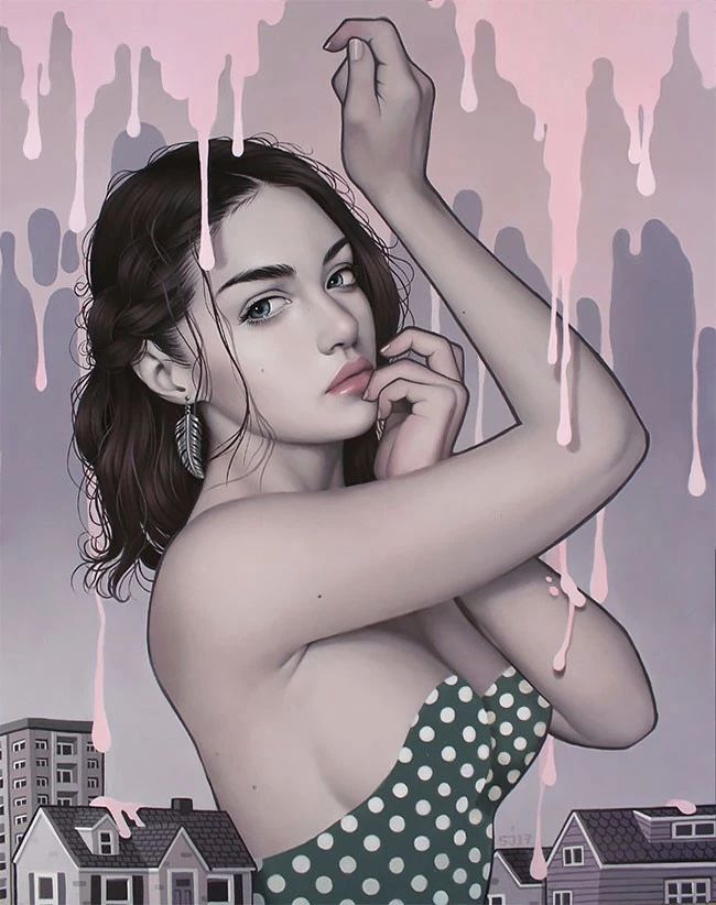 肖像插畫遇上植物花卉，碰撞出不一樣的火花！