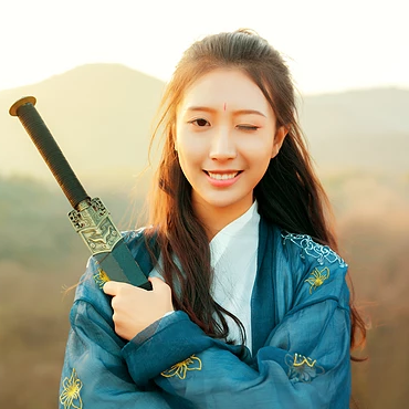 花開半夏女生頭像，唯美古風(fēng)真人頭像