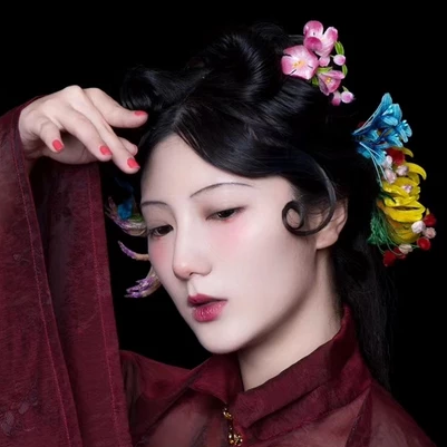 典雅梅花女生頭像，唯美古風(fēng)真人頭像