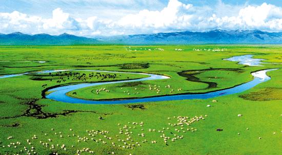 如詩如畫的草原意境，唯美風(fēng)景圖片！