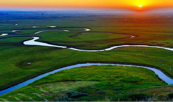 如詩如畫的草原意境，唯美風景圖片！