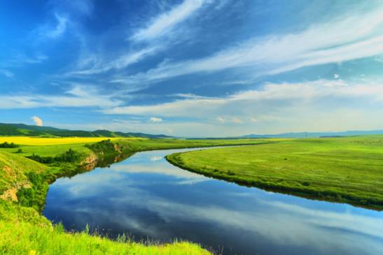 如詩如畫的草原意境，唯美風景圖片！