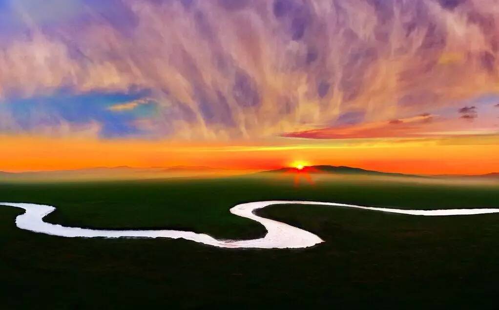 如詩如畫的草原意境，唯美風(fēng)景圖片！