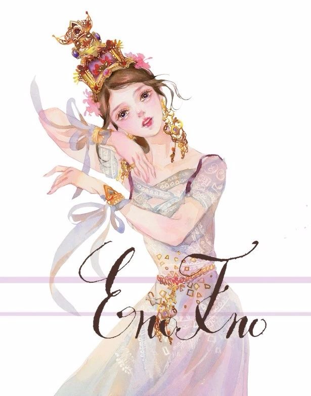 驚艷水彩插畫之美，獨特畫風(fēng)不一樣的美