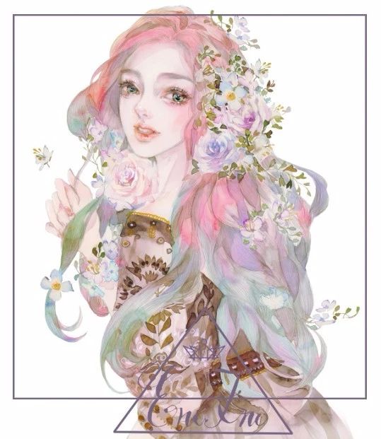 驚艷水彩插畫之美，獨特畫風(fēng)不一樣的美