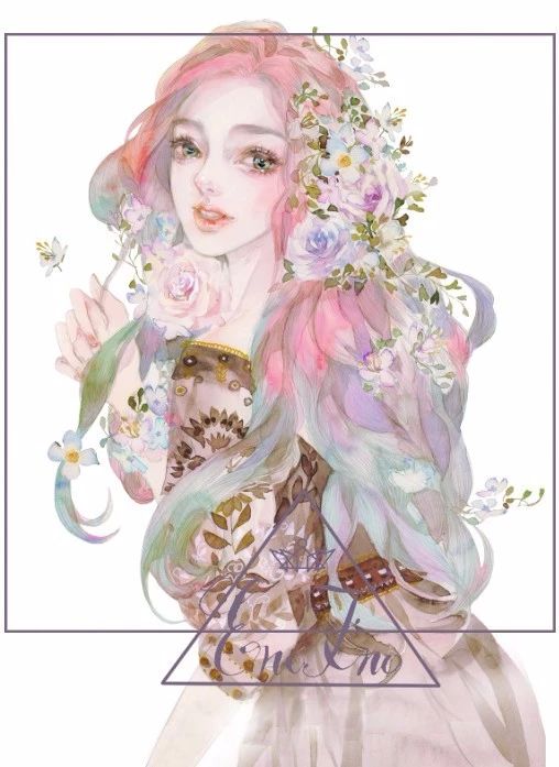 驚艷水彩插畫之美，獨特畫風(fēng)不一樣的美