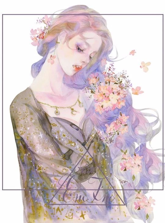 驚艷水彩插畫之美，獨特畫風(fēng)不一樣的美