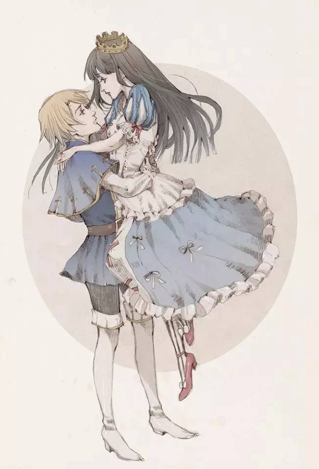 暖色調(diào)手繪插畫，給一種人淡淡的插畫美!