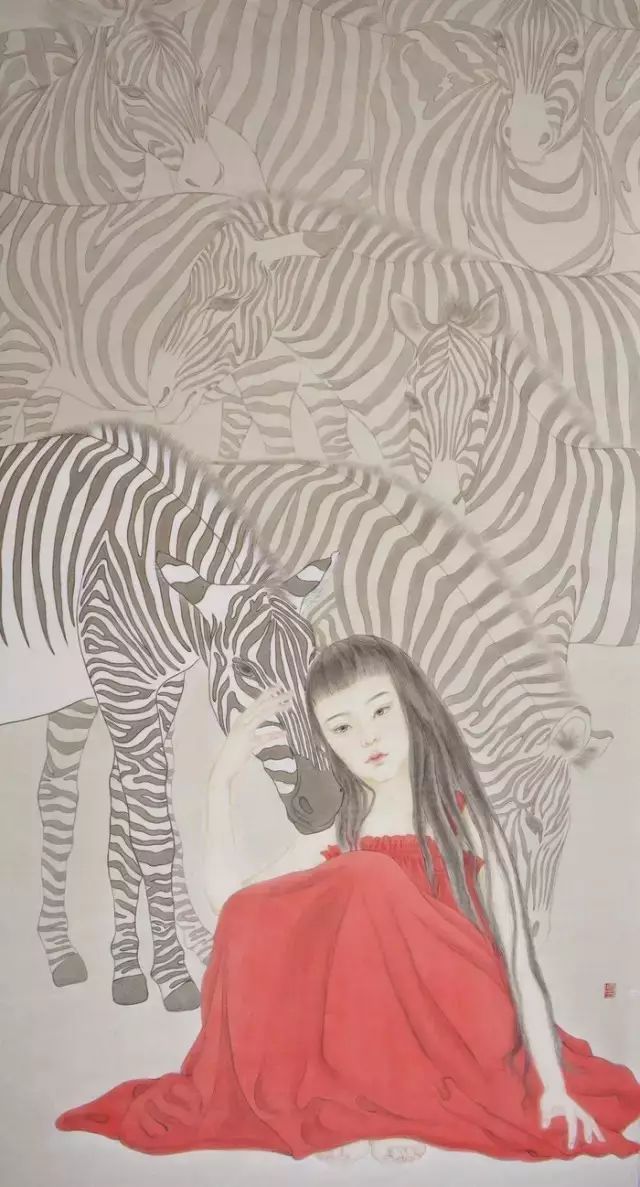 古風(fēng)詩意手繪插畫：一場風(fēng)花雪月任飄搖美！