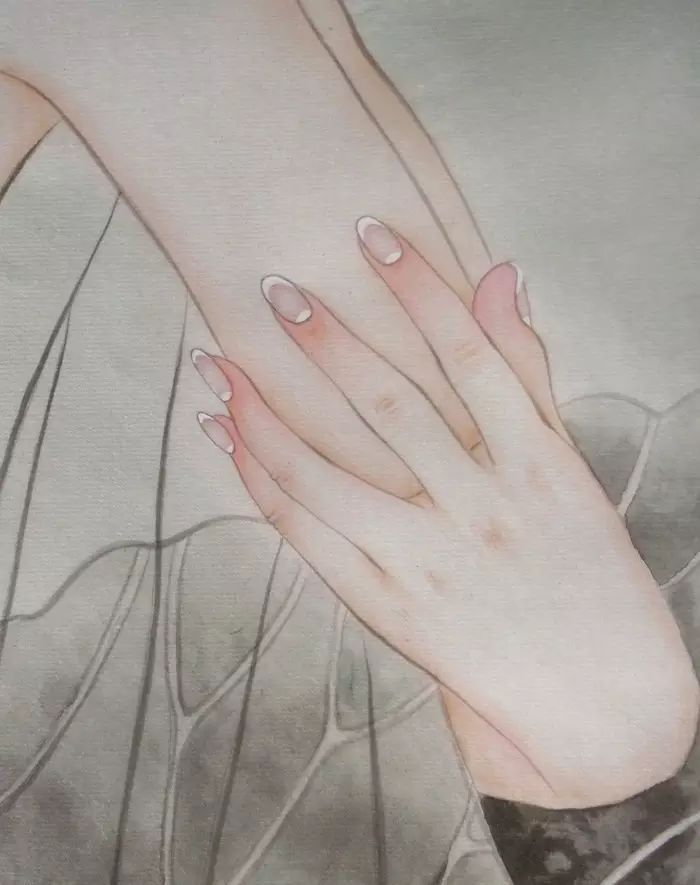 古風(fēng)詩意手繪插畫：一場風(fēng)花雪月任飄搖美！