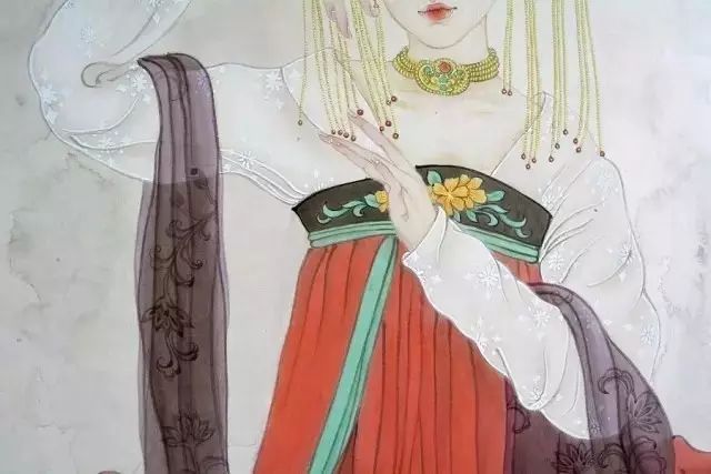 古風(fēng)詩意手繪插畫：一場風(fēng)花雪月任飄搖美！