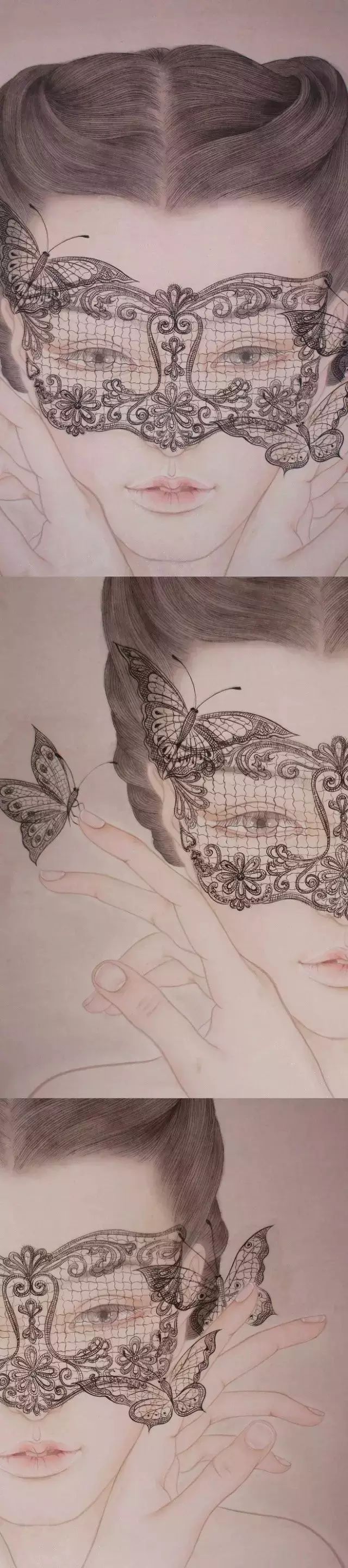 古風(fēng)詩意手繪插畫：一場風(fēng)花雪月任飄搖美！