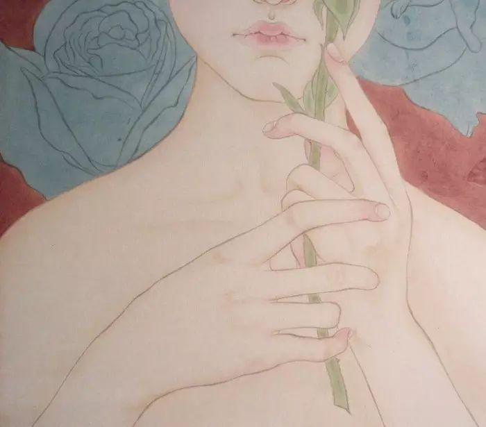 古風詩意手繪插畫：一場風花雪月任飄搖美！