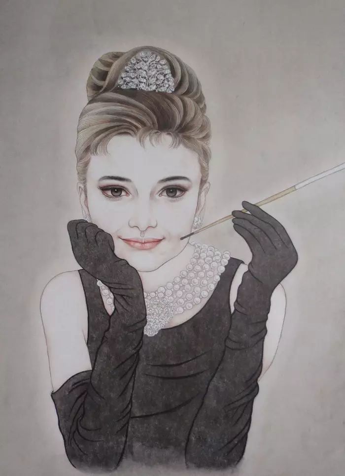 古風(fēng)詩意手繪插畫：一場風(fēng)花雪月任飄搖美！