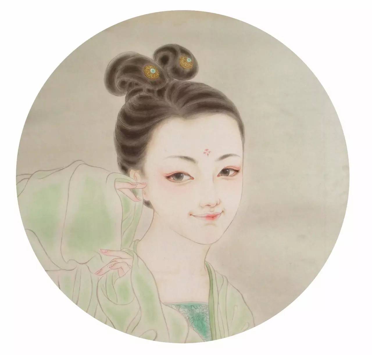 古風詩意手繪插畫：一場風花雪月任飄搖美！