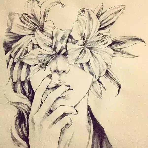 50幅人物速寫(xiě)手繪插畫(huà)：感受時(shí)尚奇妙意境