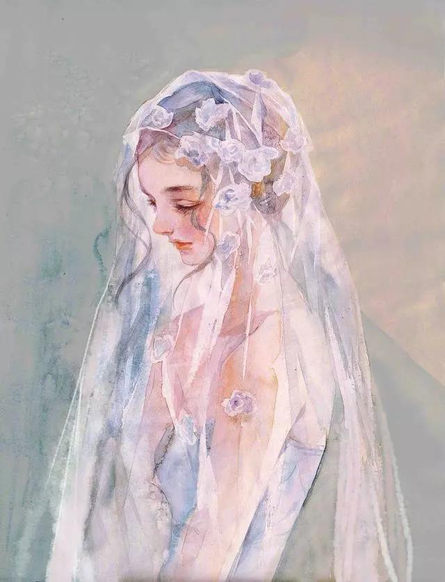 小清新少女心插畫(huà)欣賞：優(yōu)雅浪漫的少女插畫(huà)