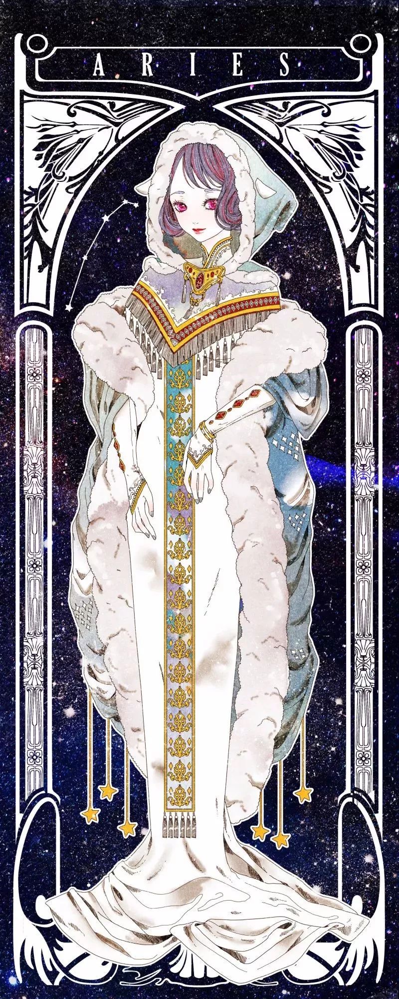 好美的水彩插畫，夢幻奇妙的插畫設(shè)計