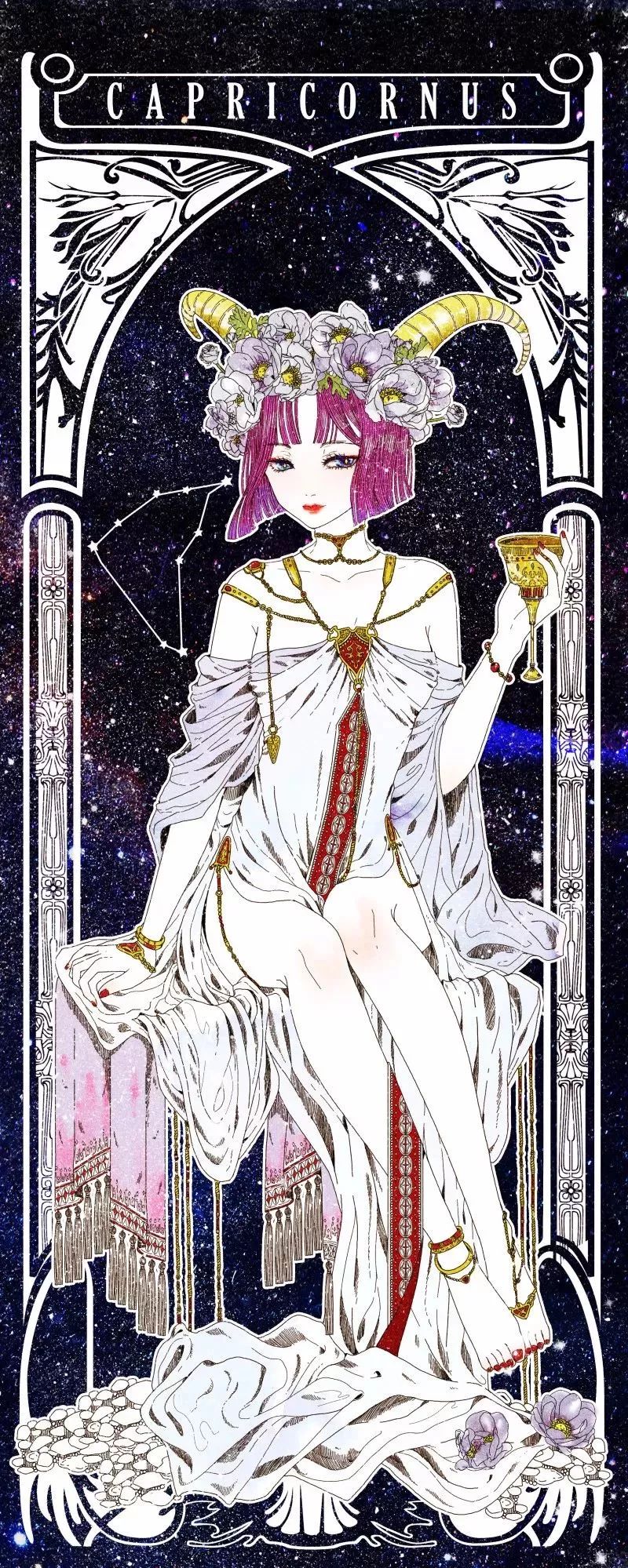 好美的水彩插畫，夢幻奇妙的插畫設(shè)計