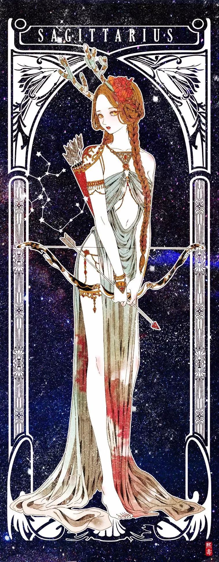 好美的水彩插畫，夢幻奇妙的插畫設(shè)計