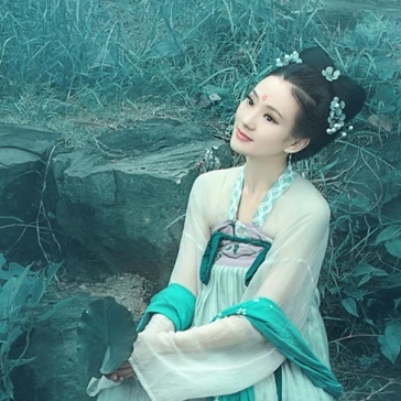 文藝可愛清新女生頭像，唯美古風(fēng)真人頭像