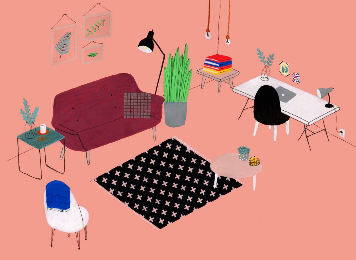 簡約小插畫，簡單小日子