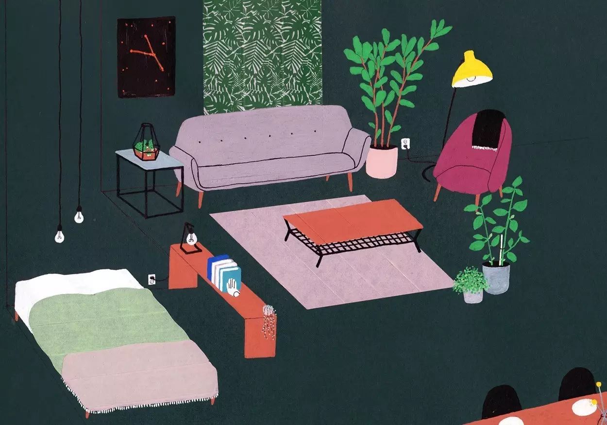 簡約小插畫，簡單小日子