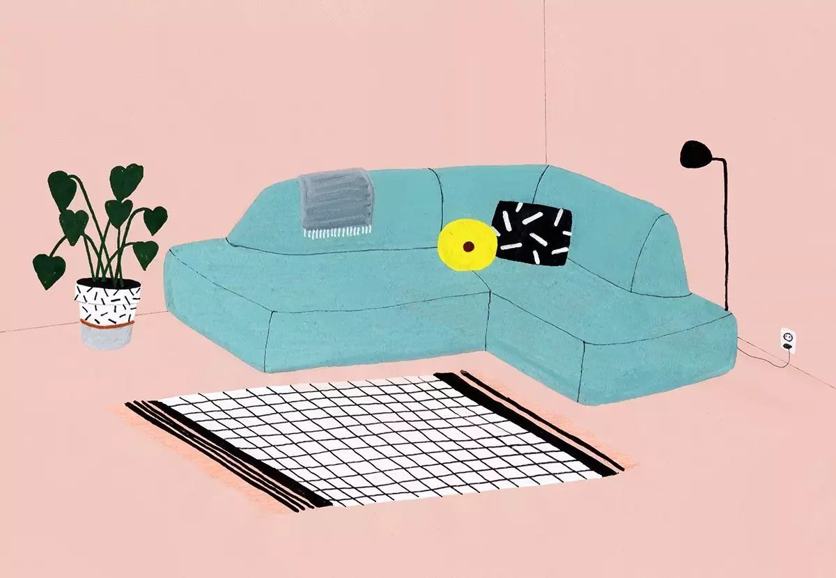 簡約小插畫，簡單小日子