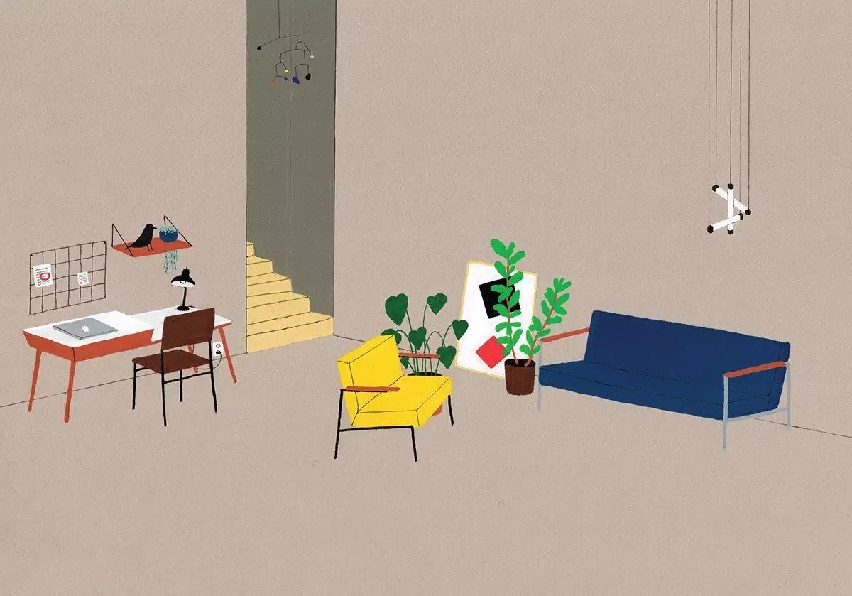 簡約小插畫，簡單小日子