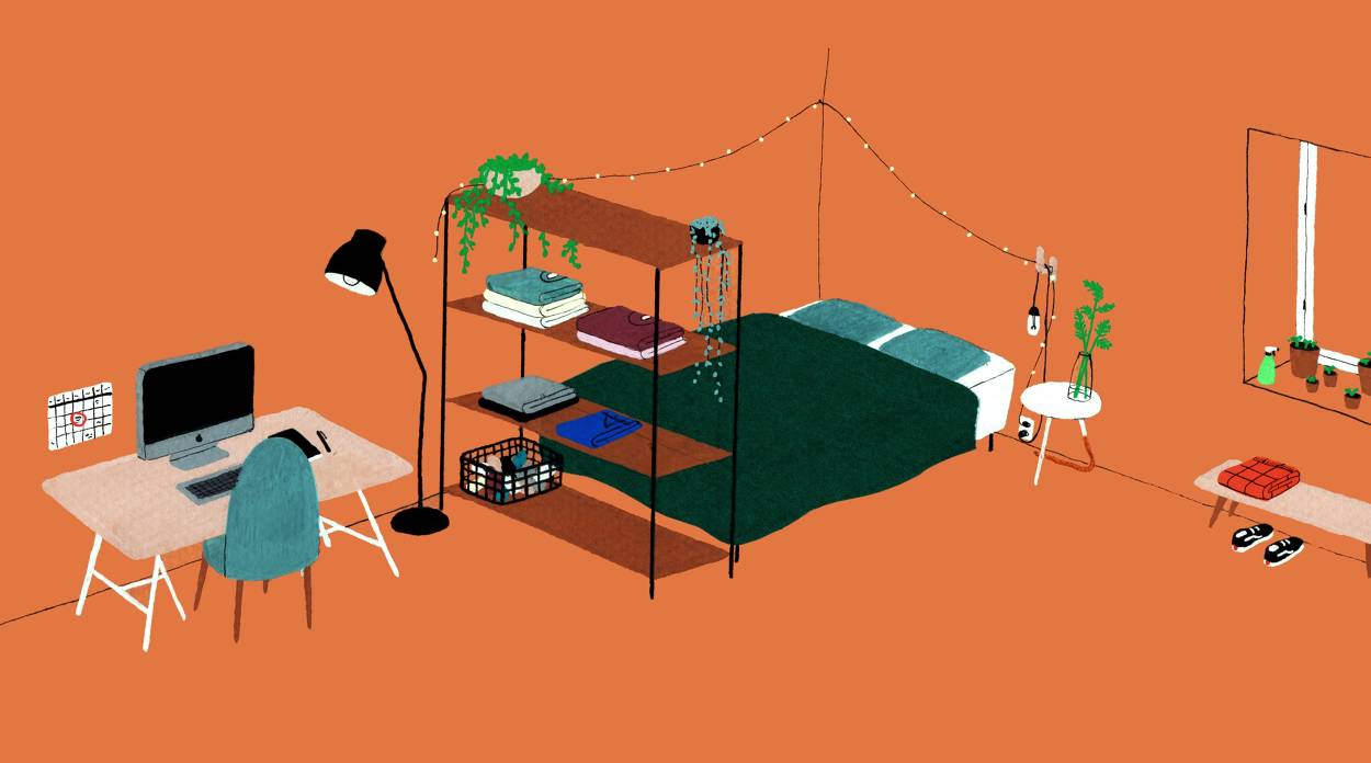 簡約小插畫，簡單小日子