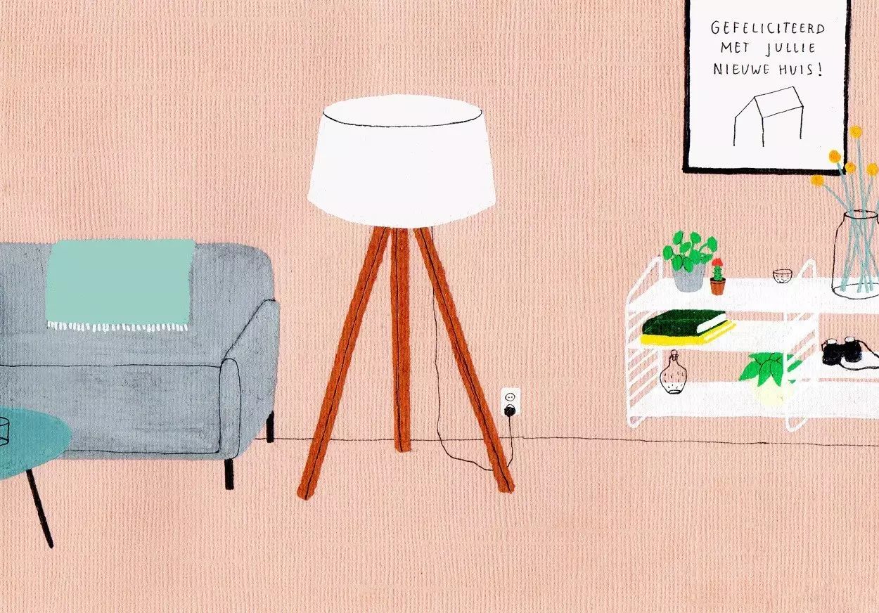 簡約小插畫，簡單小日子