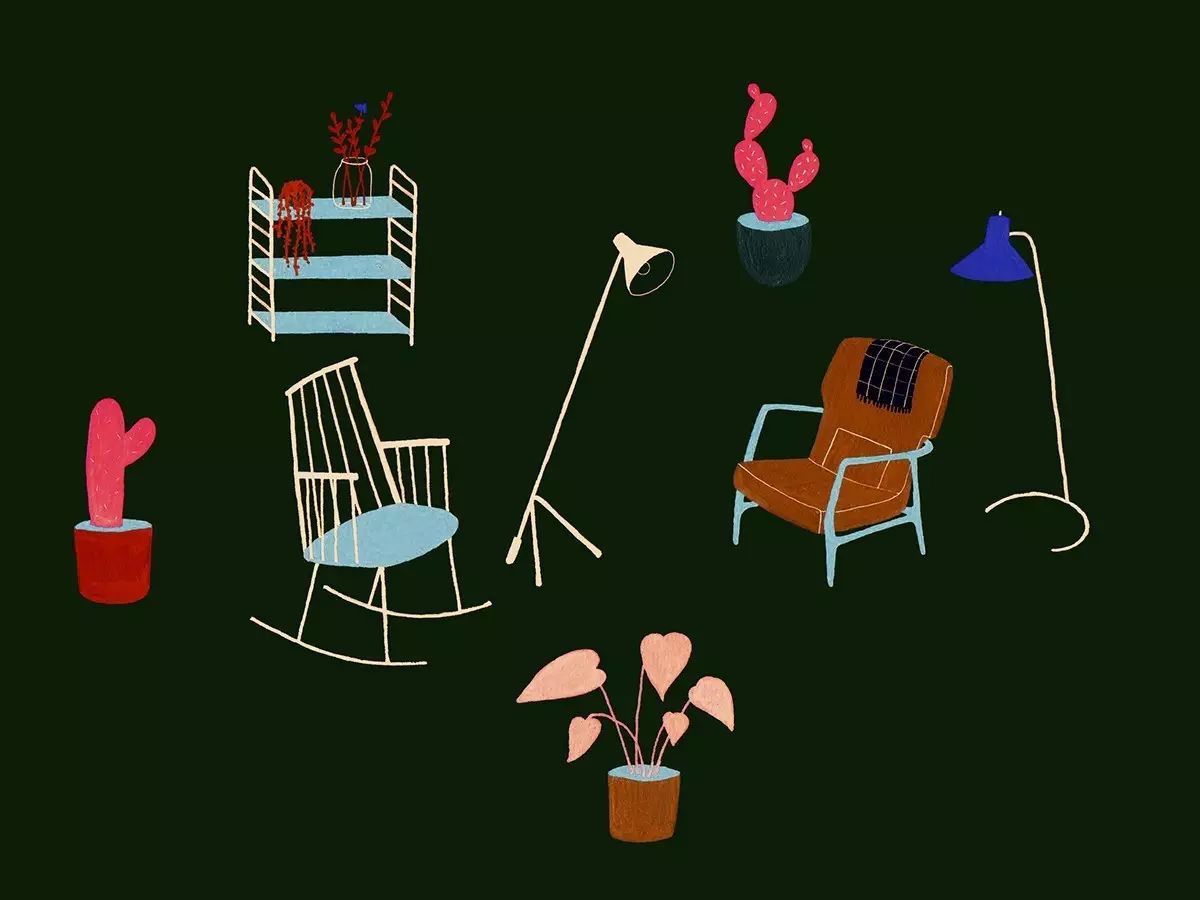 簡約小插畫，簡單小日子