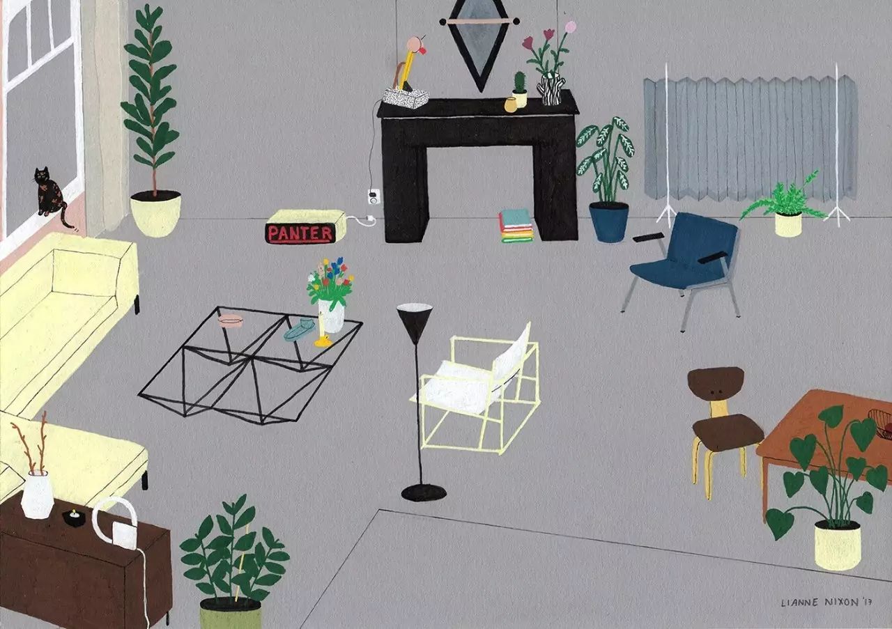 簡約小插畫，簡單小日子