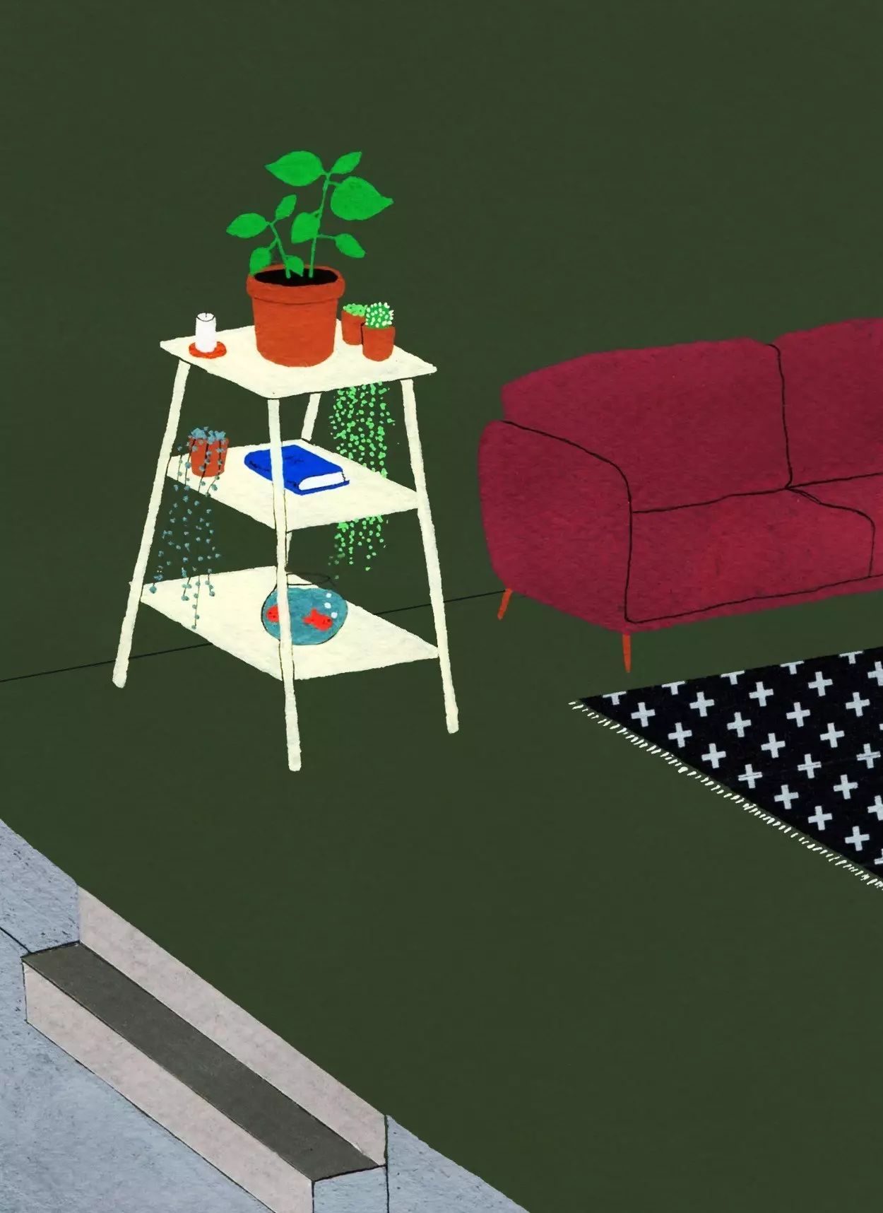 簡約小插畫，簡單小日子