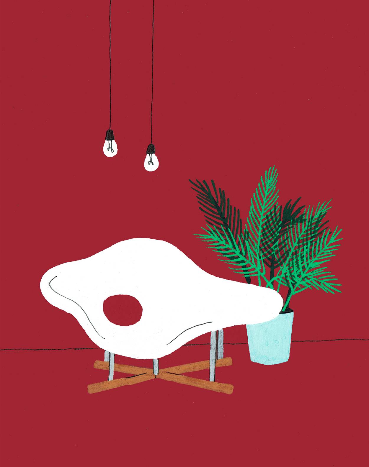 簡約小插畫，簡單小日子